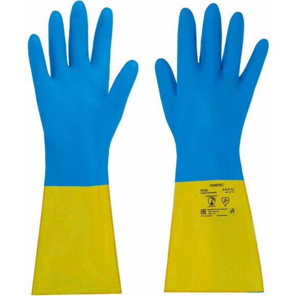 Перчатки RABBITEX неопрен ULTRA NEOPREN хим. устойчивые КЩС р-р 9-9,5 L (большой) , 701115 Перчатки RABBITEX неопрен ULTRA NEOPREN хим. устойчивые КЩС р-р 9-9,5 L (большой) , 701115