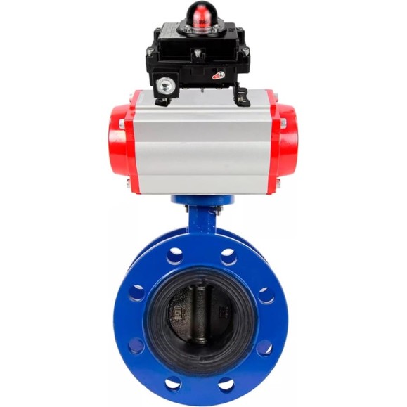 Затвор дисковый DN.ru GGG40-304-EPDM-2W-F-H Ду200 Ру16 пневмопривод DA-140, БКВ LSB-410 D050-56239 Затвор дисковый DN.ru GGG40-304-EPDM-2W-F-H Ду200 Ру16 пневмопривод DA-140, БКВ LSB-410 D050-56239