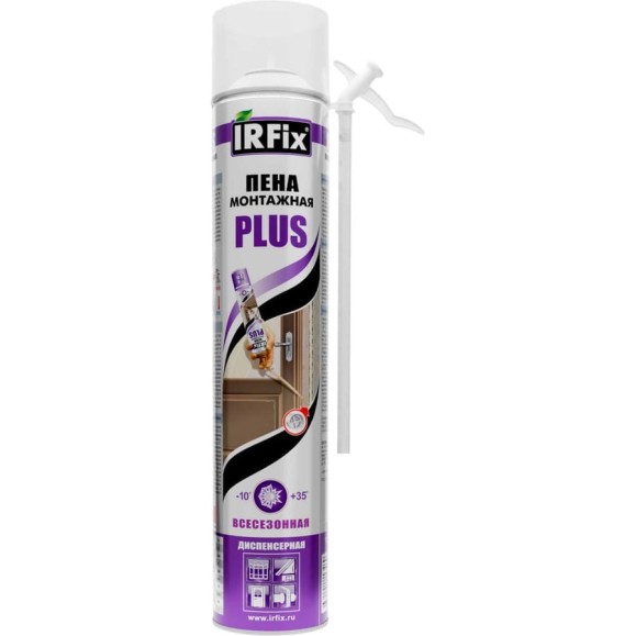 Монтажная пена IRFIX всесезонная STD PLUS 10023