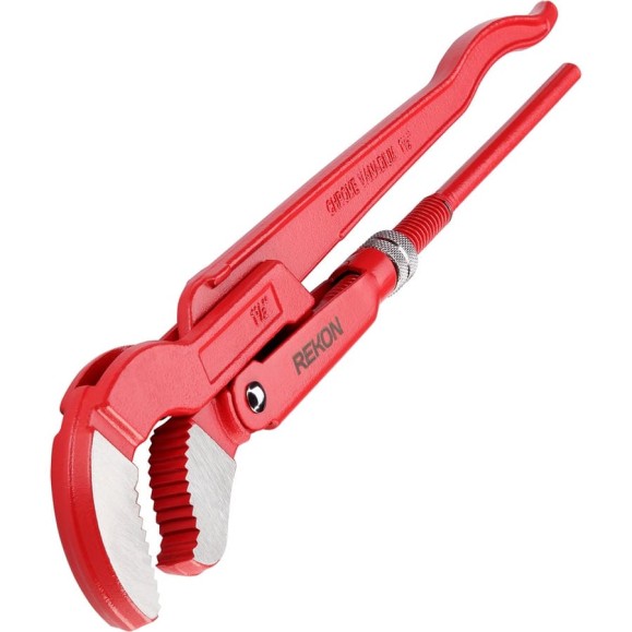 Трубный рычажный ключ REKON с S-образными губками 1-1/2", CrV 052003 Трубный рычажный ключ REKON с S-образными губками 1-1/2", CrV 052003