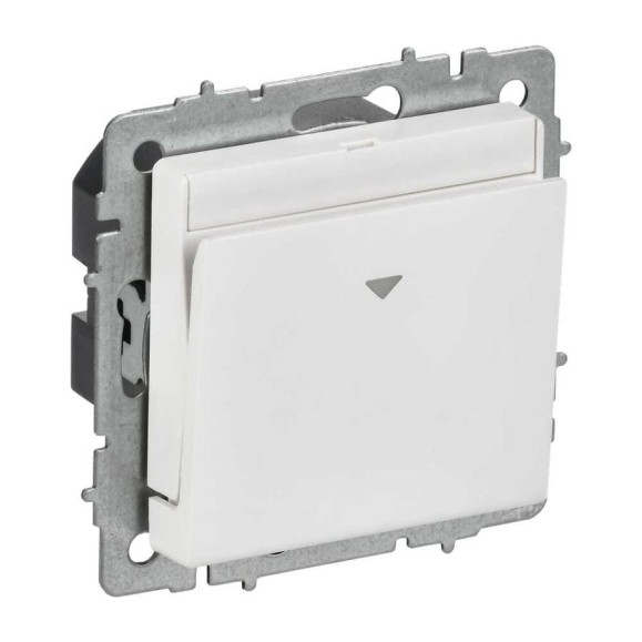 Выключатель карточный IEK BRITE 30А, арктический белый ВС10-1-8-БрАБ BR-V11-0-10-K91 Выключатель карточный IEK BRITE 30А, арктический белый ВС10-1-8-БрАБ BR-V11-0-10-K91
