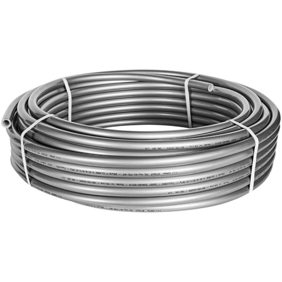Труба стабильная STOUT PE-Xa/Al/PE-RT серая 25х3,7 (бухта 50 метров) SPS-0002-002537 RG00945A98C8AE Труба стабильная STOUT PE-Xa/Al/PE-RT серая 25х3,7 (бухта 50 метров) SPS-0002-002537 RG00945A98C8AE