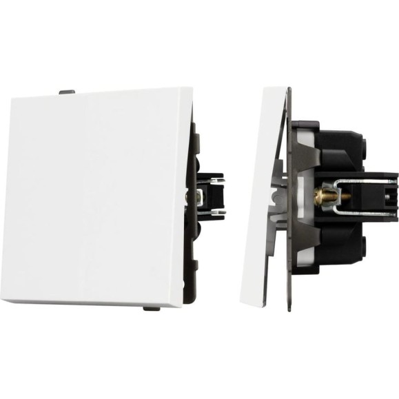 Механизм выключателя одноклавишный проходной Arlight SWT-TENDO-MKP1-PL-WH 1шт 054148 Механизм выключателя одноклавишный проходной Arlight SWT-TENDO-MKP1-PL-WH 1шт 054148