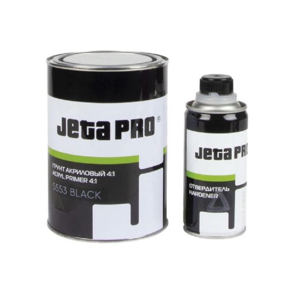 Акриловый грунт + отвердитель Jeta PRO 0.8 л 5553/1 black Акриловый грунт + отвердитель Jeta PRO 0.8 л 5553/1 black