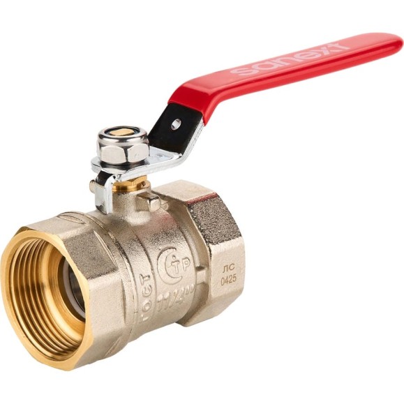 Шаровый кран SANEXT ГОСТ, PN40, Ду 32, ВР 1 1/4" рычаг 8754 Шаровый кран SANEXT ГОСТ, PN40, Ду 32, ВР 1 1/4" рычаг 8754