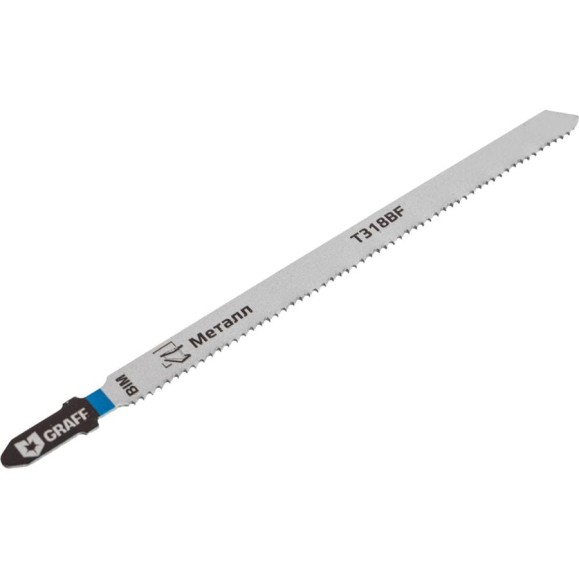 Пилка по металлу T318BF Bi-metal Master 110 мм для лобзика GRAFF 1304110 Пилка по металлу T318BF Bi-metal Master 110 мм для лобзика GRAFF 1304110
