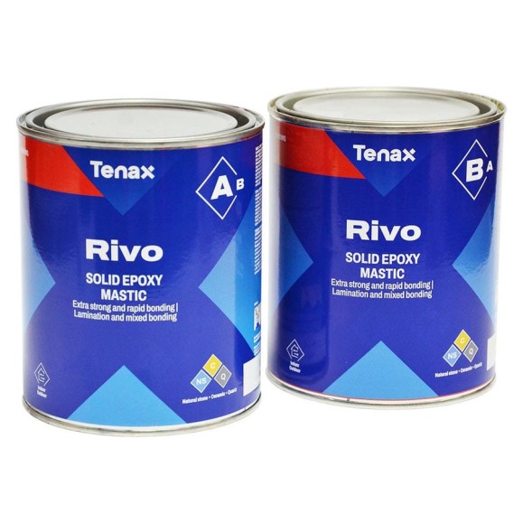 Эпоксидный клей Tenax Rivo-15 бежевый/густой 1,0+1,0л 039210104 Эпоксидный клей Tenax Rivo-15 бежевый/густой 1,0+1,0л 039210104
