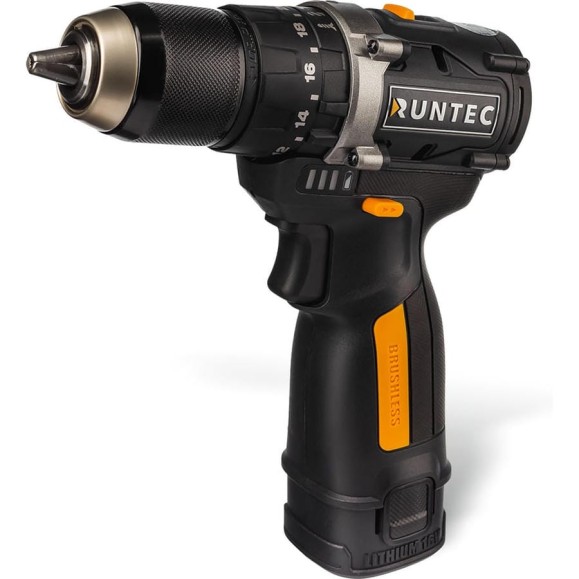Дрель-шуруповерт ударная аккумуляторная RUNTEC PRO 13 мм,16В, 2*2Ач, 45Нм RT-ID121 Дрель-шуруповерт ударная аккумуляторная RUNTEC PRO 13 мм,16В, 2*2Ач, 45Нм RT-ID121