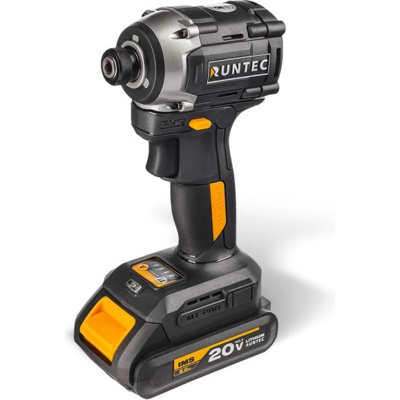 Винтоверт ударный аккумуляторный RUNTEC PRO 1/4, 20В, 2*2Ач, 230Нм RT-ED233 Винтоверт ударный аккумуляторный RUNTEC PRO 1/4, 20В, 2*2Ач, 230Нм RT-ED233
