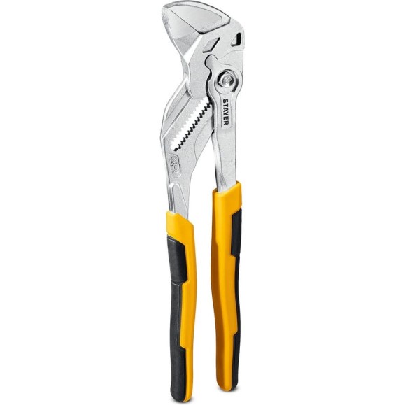 Захват STAYER 50 мм, PlierWrench 260 мм, переставные клещи-гаечный ключ 22402 Захват STAYER 50 мм, PlierWrench 260 мм, переставные клещи-гаечный ключ 22402