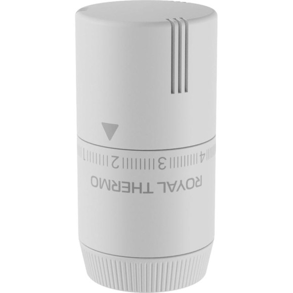 Термоголовка жидкостная Royal Thermo Design М30х1,5 (белый soft touch) НС-1706295 Термоголовка жидкостная Royal Thermo Design М30х1,5 (белый soft touch) НС-1706295