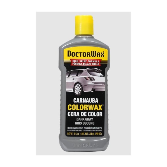 Цветной полироль с полифлоном DoctorWax Серый DW8457s Цветной полироль с полифлоном DoctorWax Серый DW8457s