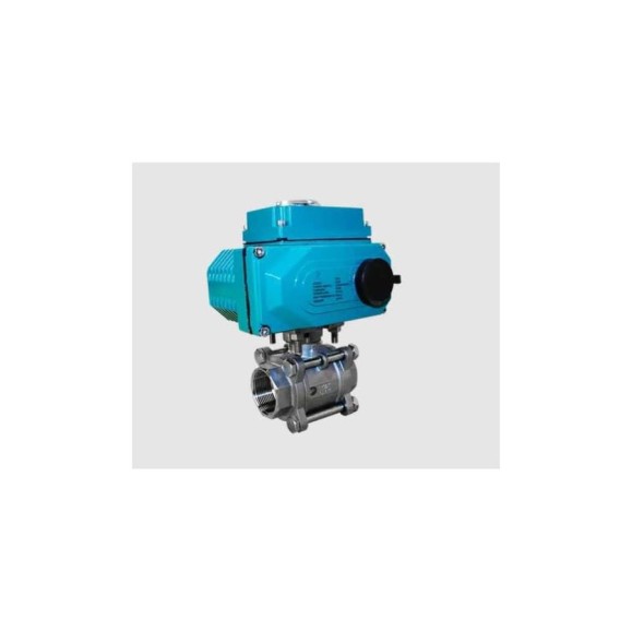 Кран шаровой муфтовый NEWKEY (3PC), AISI304 DN65 (2_1/2), с электроприводом AC 220V (С-10) NK-BMTp65/4*PEAH100 Кран шаровой муфтовый NEWKEY (3PC), AISI304 DN65 (2_1/2), с электроприводом AC 220V (С-10) NK-BMTp65/4*PEAH100