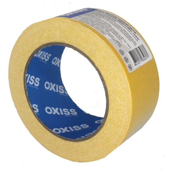 Двусторонняя клейкая лента Oxiss Premium 48мм х 25м, ткань 4640277634377