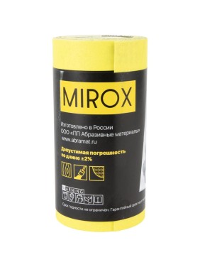Рулон шлифовальный на бумажной основе SE MIROX 115мм x 5м Р240 (2 рулона) MXSE11500524