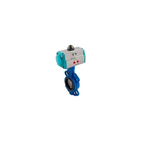 Затвор дисковый межфланцевый чугунный NEWKEY DN100 (4), с односторонним пневмоприводом AT92S NK-DZi100*AT92S Затвор дисковый межфланцевый чугунный NEWKEY DN100 (4), с односторонним пневмоприводом AT92S NK-DZi100*AT92S