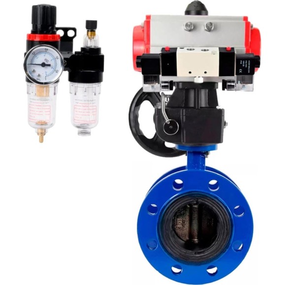 Затвор дисковый GGG40-304-EPDM-2W-F-H Ду200 Ру16, пневмопривод DA-140, пневмораспределитель (2EM) 220VAC, ручным дублером HDM-4, БПВ DN.ru D050-56713 Затвор дисковый GGG40-304-EPDM-2W-F-H Ду200 Ру16, пневмопривод DA-140, пневмораспределитель (2EM) 220VAC, ручным дублером HDM-4, БПВ DN.ru D050-56713