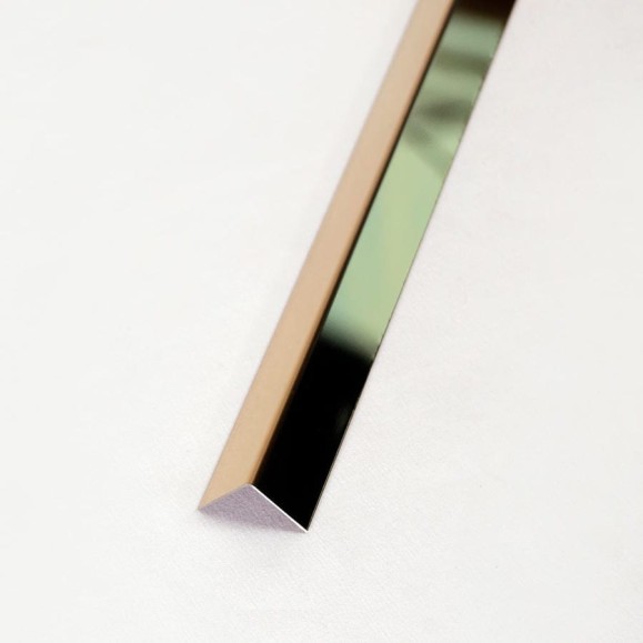 L-профиль Forming Gold Mirror L1 20*20, нержавеющая сталь AISI 430, 0.8 мм, длина 3000 1110 L-профиль Forming Gold Mirror L1 20*20, нержавеющая сталь AISI 430, 0.8 мм, длина 3000 1110