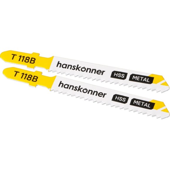Пилки для лобзика Hanskonner H02-118B Пилки для лобзика Hanskonner H02-118B