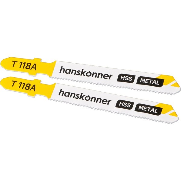 Пилки для лобзика Hanskonner H02-118A