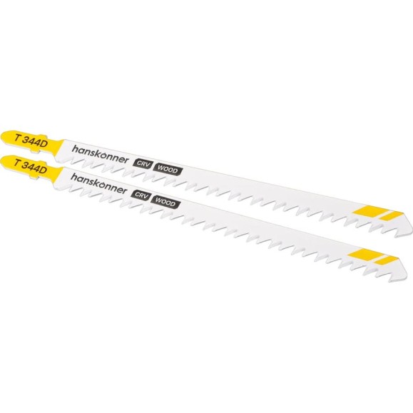 Пилки для лобзика Hanskonner H02-344D Пилки для лобзика Hanskonner H02-344D