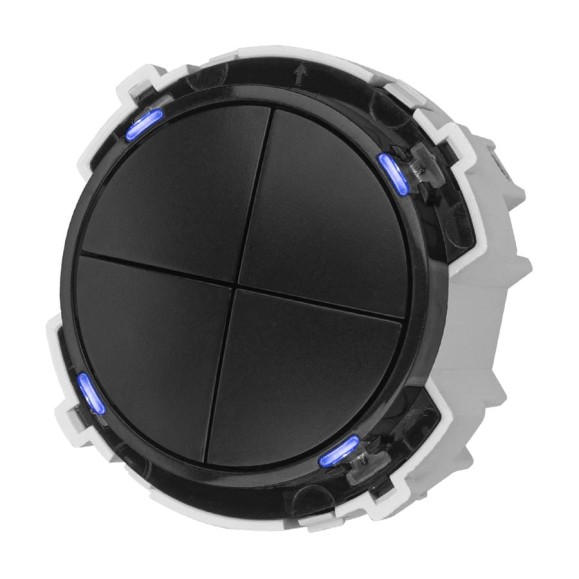 Выключатель TDM ELECTRIC 4-кл. 16а 250в проходной кнопочный механизм агат, "байкал" SQ1819-0229