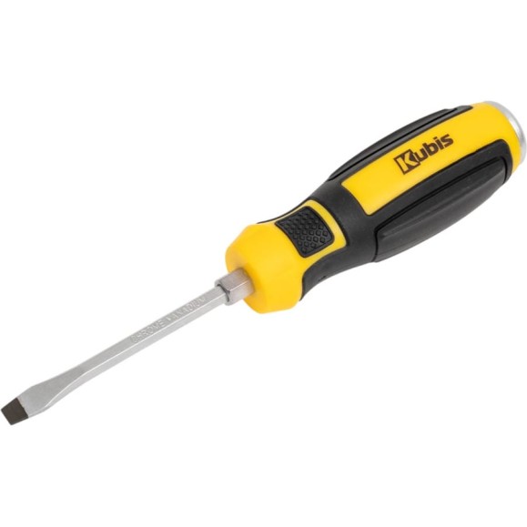 Отвертка ударная шлицевая KUBIS SL5х75 мм, CrV6150 02-08-4508