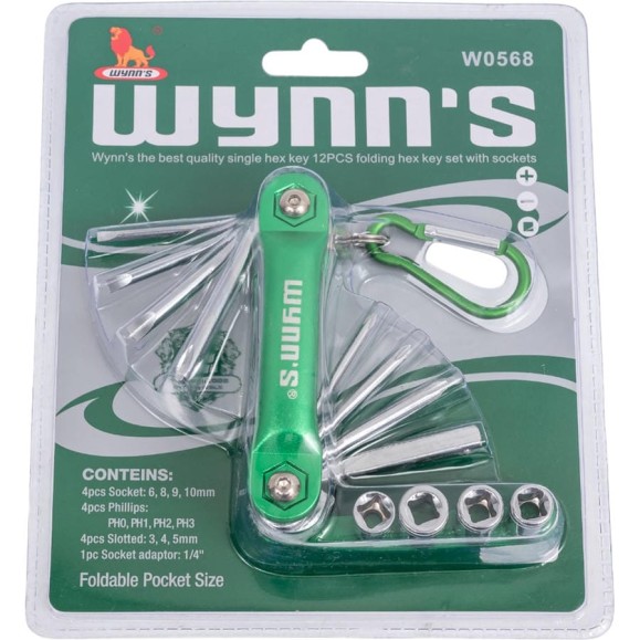 Набор отверток и головок wynns складной W0568/ Tools 00000028749 Набор отверток и головок wynns складной W0568/ Tools 00000028749