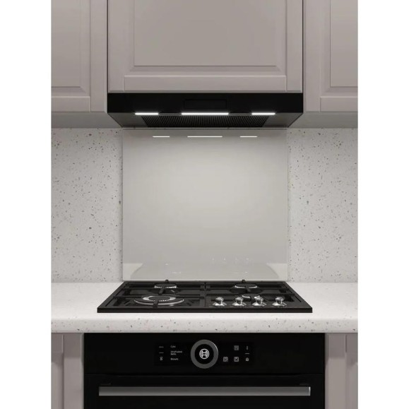 Защитный экран Normand 600х600х4 мм, RAL 9002, из закаленного стекла, на кухонный фартук, для плиты от брызг, 134-160 Защитный экран Normand 600х600х4 мм, RAL 9002, из закаленного стекла, на кухонный фартук, для плиты от брызг, 134-160