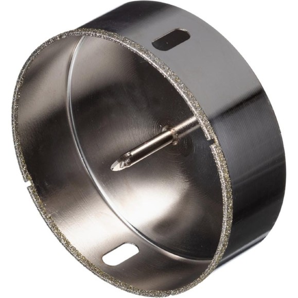 Коронка алмазная по керамике и кафелю с центрирующим сверлом TRIO-DIAMOND 120 мм 400120 Коронка алмазная по керамике и кафелю с центрирующим сверлом TRIO-DIAMOND 120 мм 400120