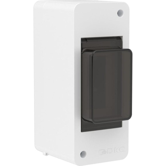 Щиток DKC 2 модуля, настенный, белый, с тонированной дверцей 1 ШТ F02W0WDDIY Щиток DKC 2 модуля, настенный, белый, с тонированной дверцей 1 ШТ F02W0WDDIY