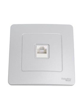 Компьютерная розетка Systeme Electric Blanca внутр Алюминий RJ45 SE BLNIS045003