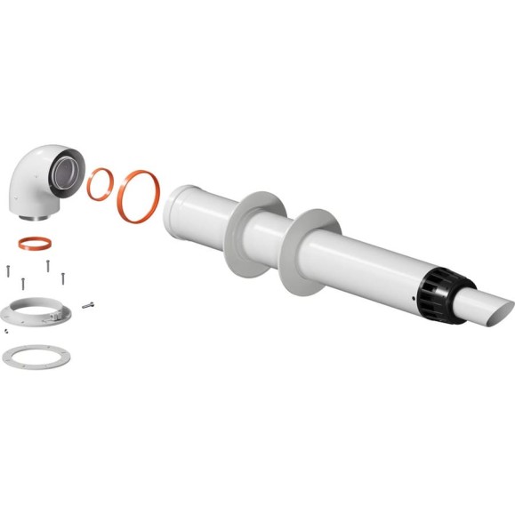 Комплект дымохода OKSELER АНТИЛЕД 60/100 - 1000мм (Bosch, Buderus, Navien S/C/E, Baxi ECO Nova/Classic, Fon oks00046 Комплект дымохода OKSELER АНТИЛЕД 60/100 - 1000мм (Bosch, Buderus, Navien S/C/E, Baxi ECO Nova/Classic, Fon oks00046