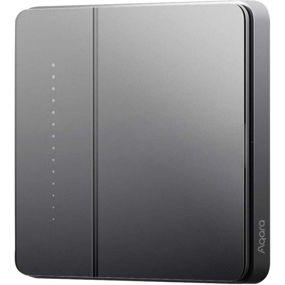 Умный настенный выключатель AQARA Z1 Pro, 1 клавиша, цвет: серый, модель ZNQBKG42LM_gr Умный настенный выключатель AQARA Z1 Pro, 1 клавиша, цвет: серый, модель ZNQBKG42LM_gr