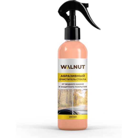 Абразивный очиститель стекла WALNUT 250 мл, WLN0052 Абразивный очиститель стекла WALNUT 250 мл, WLN0052