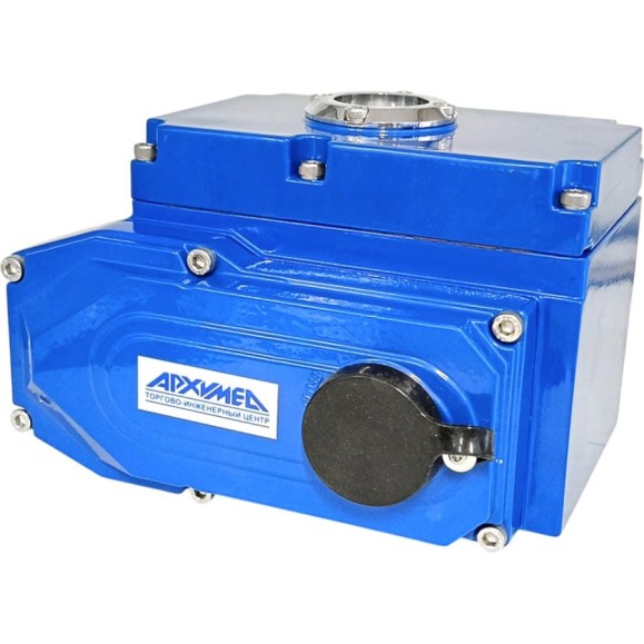 Электропривод четвертьоборотный Архимед корпус металл для управления арматурой для низких температур AR01E015.LT.220/50 Электропривод четвертьоборотный Архимед корпус металл для управления арматурой для низких температур AR01E015.LT.220/50