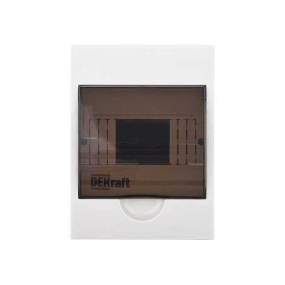 Корпус навесной модульный пластиковый DEKraft ЩРН-П-6, 6мод., IP41 31009DEK
