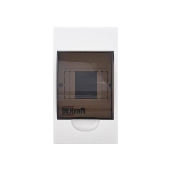 Корпус навесной пластиковый DEKraft ЩРН-П, 4мод., IP41 31008DEK