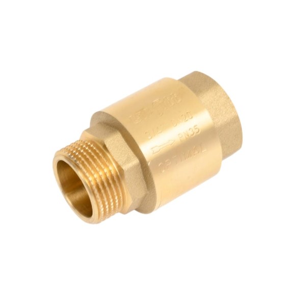 Клапан обратный Uni-Fitt OPTIMAL НВ 3/4" пружинный с металлическим затвором 224G3001 Клапан обратный Uni-Fitt OPTIMAL НВ 3/4" пружинный с металлическим затвором 224G3001