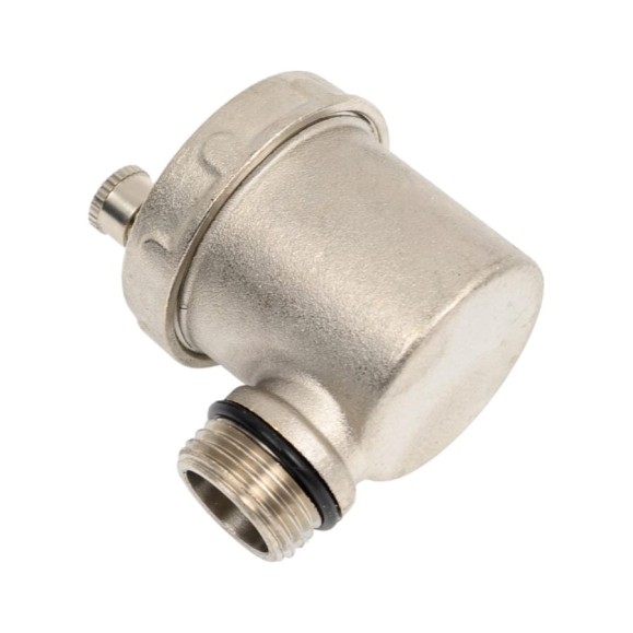 Воздухоотводчик автоматический угловой Gappo 1/2" x 10 бар - 110℃ G1460 Воздухоотводчик автоматический угловой Gappo 1/2" x 10 бар - 110℃ G1460