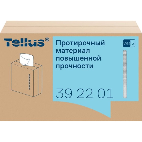 Нетканый протирочный материал повышенной прочности Tellus(TORK) 392201 Нетканый протирочный материал повышенной прочности Tellus(TORK) 392201