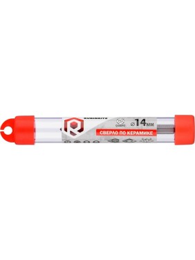 Сверло по стеклу и керамике Rubitritz 4 Quadro 14мм 161014 Сверло по стеклу и керамике Rubitritz 4 Quadro 14мм 161014