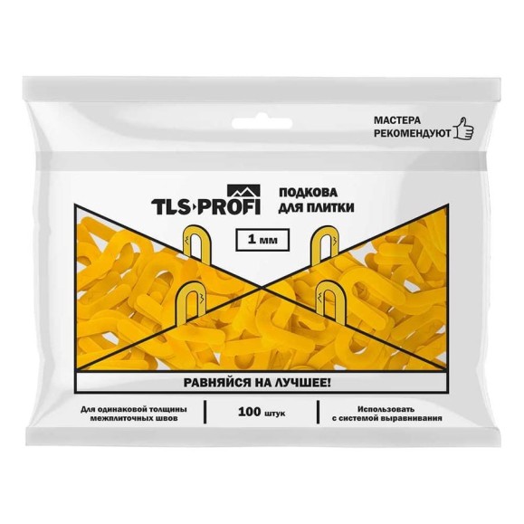 Подкова для плитки 1 мм Tls-Profi TLSZA162022 Подкова для плитки 1 мм Tls-Profi TLSZA162022