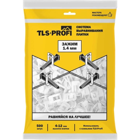 Зажим СВП (500 шт; 1.4 мм) TLS-Profi TLSZA122022 Зажим СВП (500 шт; 1.4 мм) TLS-Profi TLSZA122022