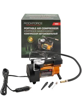 Компрессор автомобильный Rockforce 12V, производительность 30л/мин RF-580(63197) Компрессор автомобильный Rockforce 12V, производительность 30л/мин RF-580(63197)