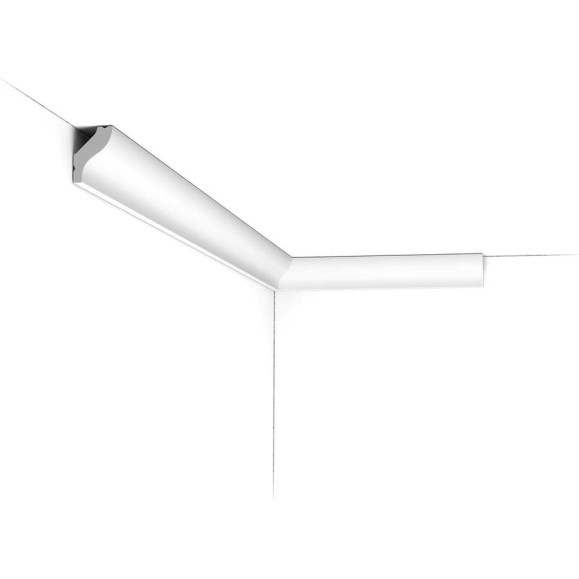 Потолочный лепной карниз Oracdecor Orac белый, из дюрофома, 144 шт в упаковке CB500N Потолочный лепной карниз Oracdecor Orac белый, из дюрофома, 144 шт в упаковке CB500N