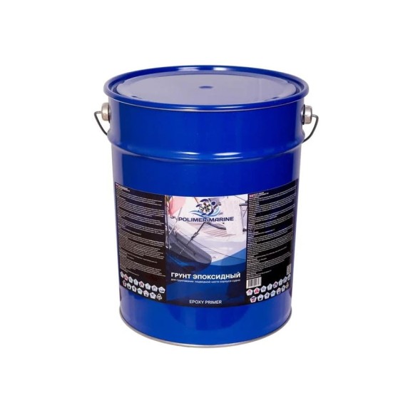 Грунт эпоксидный POLIMER MARINE 2К белый, комплект (18 кг + 0,324 кг) 18ГЭбл Грунт эпоксидный POLIMER MARINE 2К белый, комплект (18 кг + 0,324 кг) 18ГЭбл