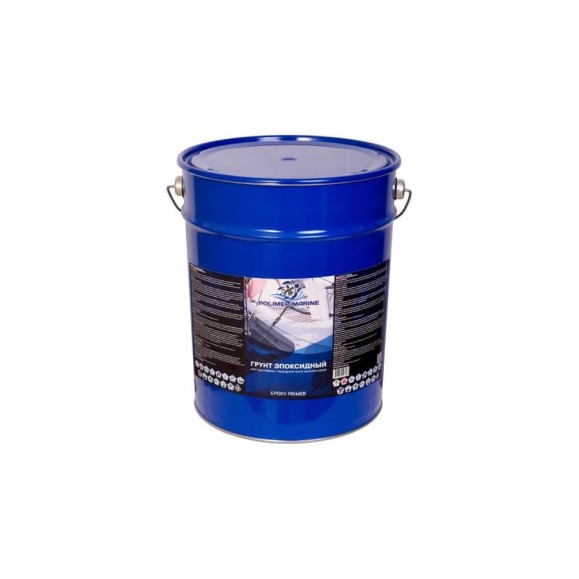 Краска эпоксидная POLIMER MARINE 2К красно-коричневая комплект (18 кг + 0,324 кг) 18КЭккр Краска эпоксидная POLIMER MARINE 2К красно-коричневая комплект (18 кг + 0,324 кг) 18КЭккр