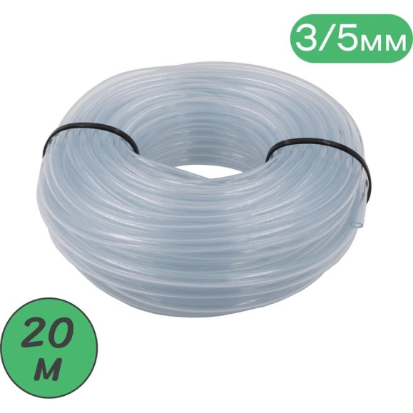 Микротрубка ПВХ 3/5мм (1/8 Микротрубка ПВХ 3/5мм (1/8