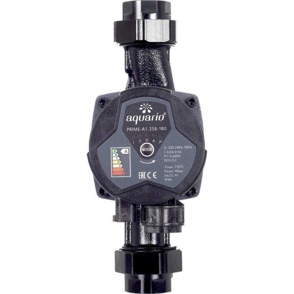Насос AQUARIO циркуляционный PRIME-A1-258-180 5128 Насос AQUARIO циркуляционный PRIME-A1-258-180 5128